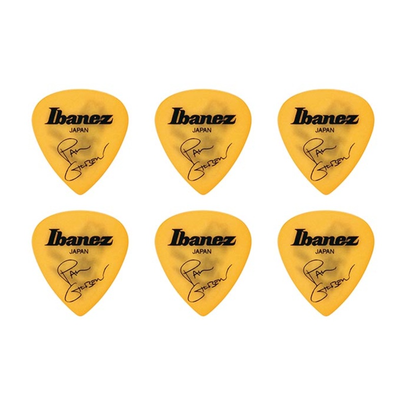 Ibanez B1000PGYE Paul Gilbert Signature Pick 6-Pack (Yellow) – Heavy (1.0mm)