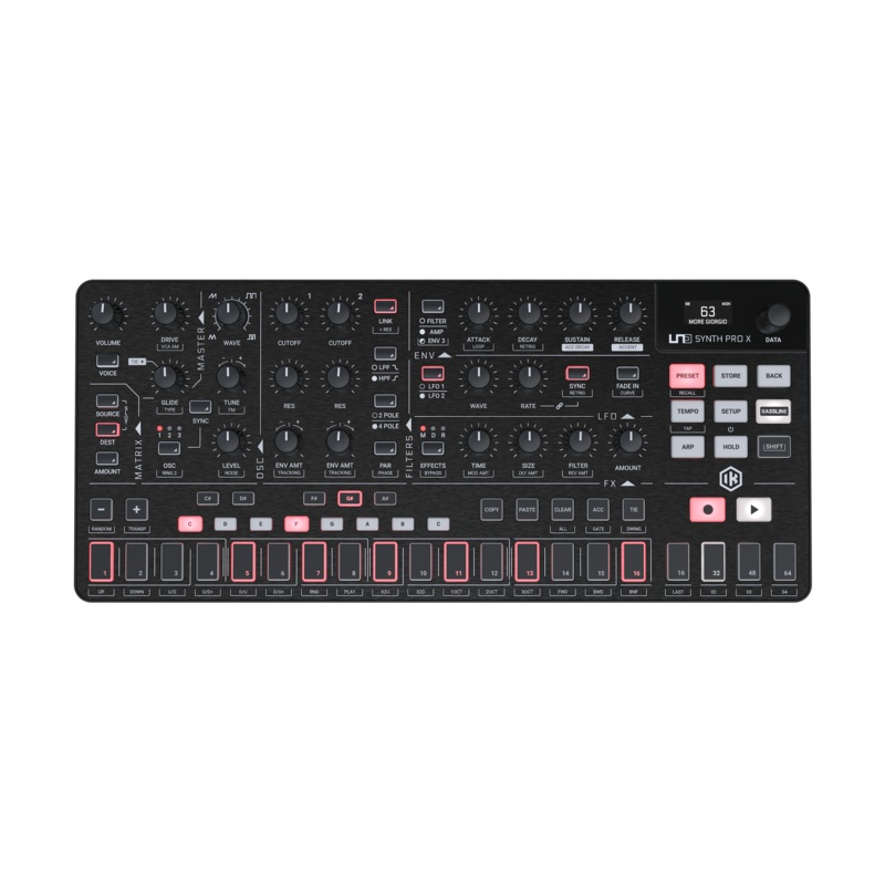 IK Multimedia UNO SYNTH PRO X Dual-Filter Analog Desktop Synthesizer