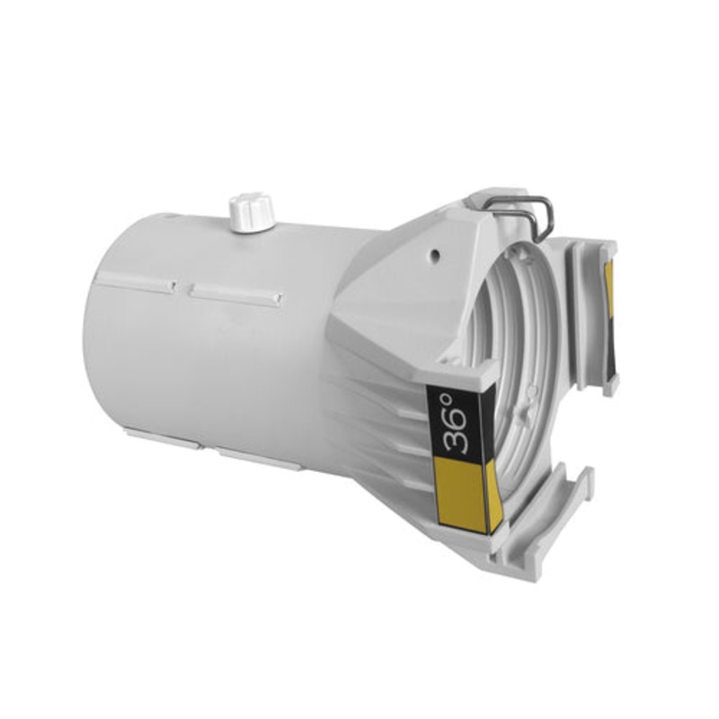 Chauvet Professional OHDLENS-36DEG-WHT Ovation Ellipsoidal HD Lens Tube – 36 Degree (White)
