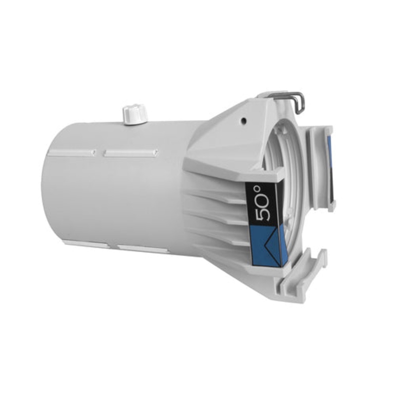 Chauvet Professional OHDLENS-50DEG-WHT Ovation Ellipsoidal HD Lens Tube – 50 Degree (White)