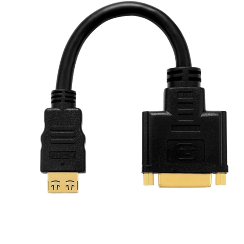 PureLink PI060 HDMI Male to DVI Female Port Saver Adapter w/TotalWire Technology