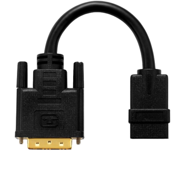 PureLink PI065 DVI Male to HDMI Female Port Saver Adapter w/TotalWire Technology
