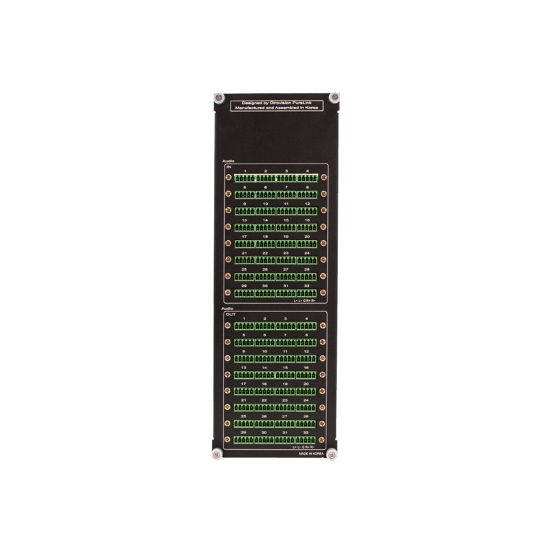 PureLink PM-32X-AD Internal 3232 Balanced/Unbalanced Audio Matrix Switcher