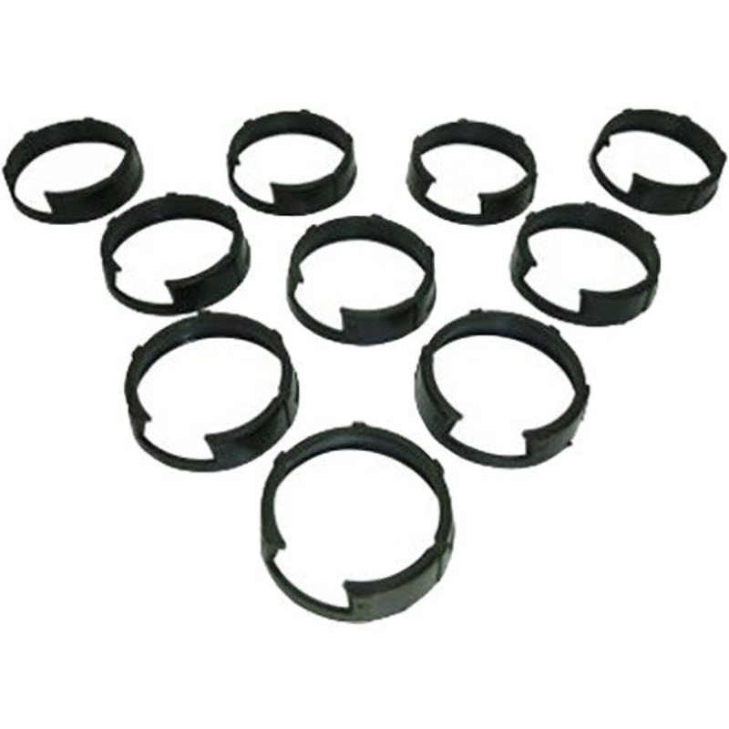 Sennheiser 545269 Identification Rings for SKM 100 G3 SKM 300 G3 SKM 500 G3 (Black) – 10-Pack