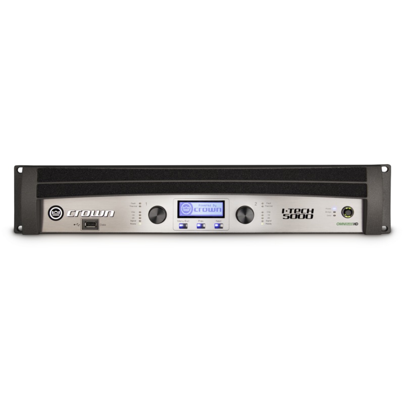 Crown IT5000HD Two-channel 2500W @ 4 Power Amplifier