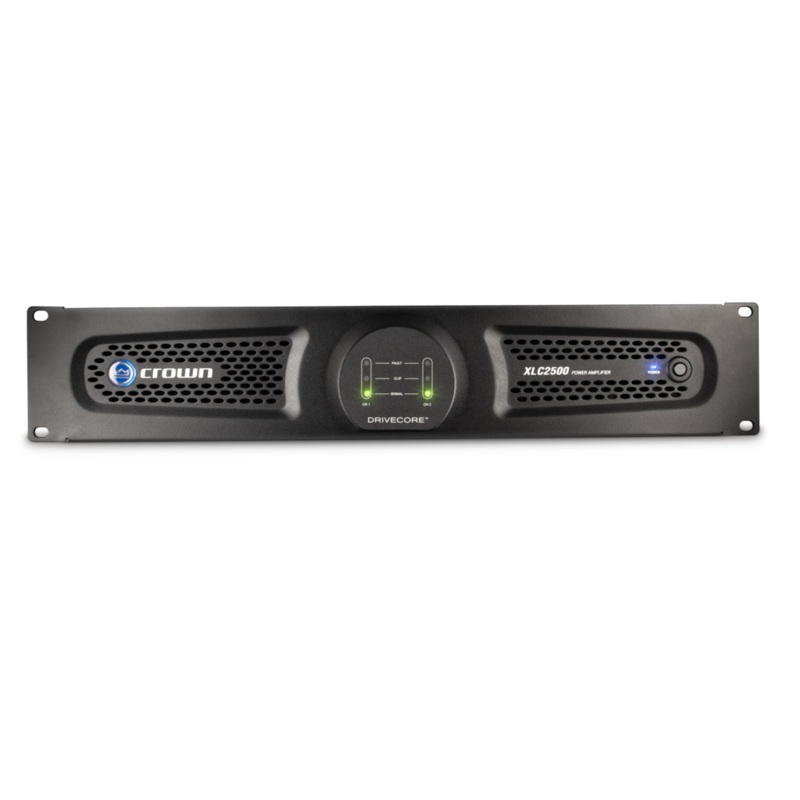 Crown XLC2500 2 Channel 500W @ 4 Power Amplifier