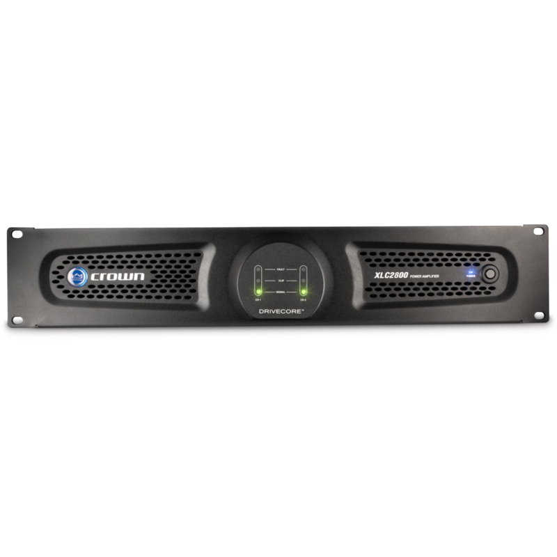 Crown XLC2800 2 Channel 800W @ 4 Power Amplifier