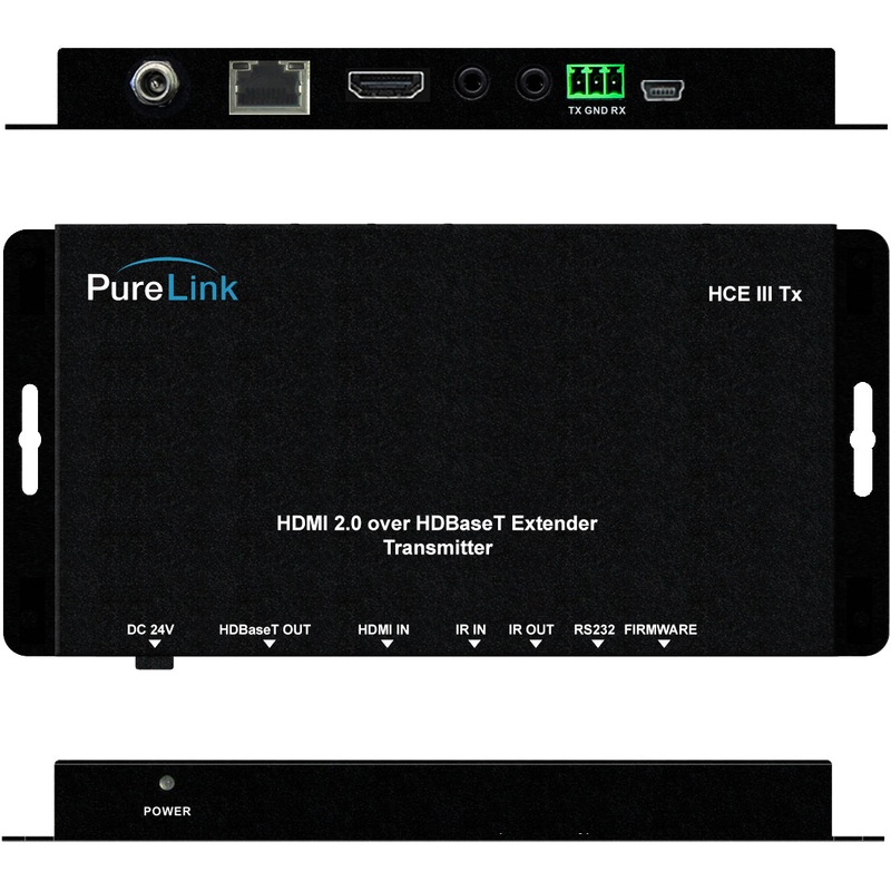 PureLink HCE III Tx HDMI 2.0 Bi-directional PoE to HDBaseT Transmitter – Ultra HD