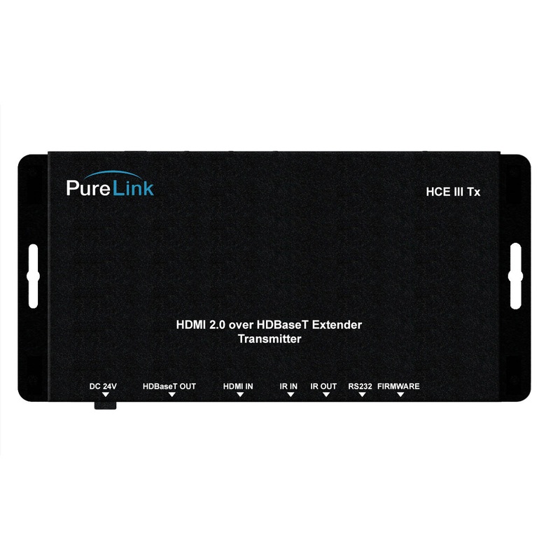 PureLink HCE III TX/RX 4K Over HDBaseT Extension System w/Control & Bi-Directional PoE