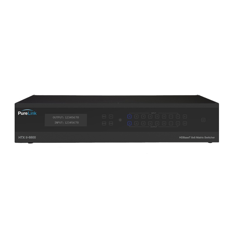 PureLink HTX II-8800 88 4K HDMI to HDBaseT Matrix Switcher w/PoE