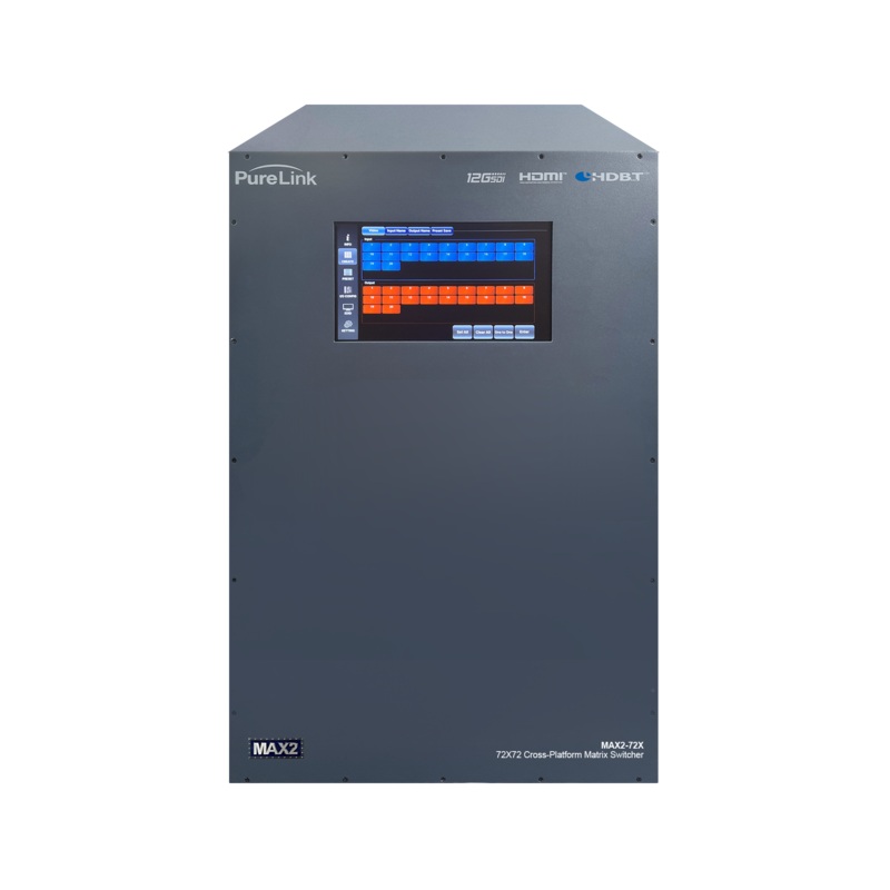 PureLink MAX2-72X 4K60 Cross Platform Matrix Switcher Frame