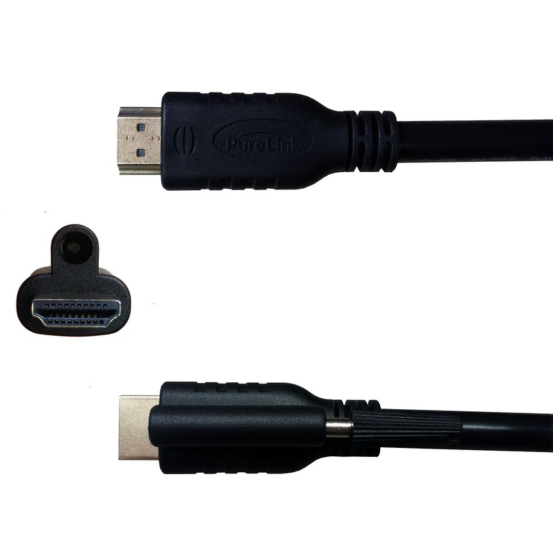 PureLink PLH-020 HDMI Cable w/TotalWire Technology & Locking Screw System – 2m