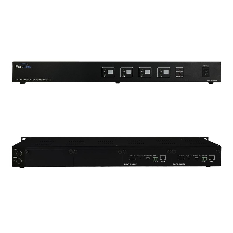 PureLink RF4-U Rack Mountable 1RU Frame for RF Ultra HD Extenders