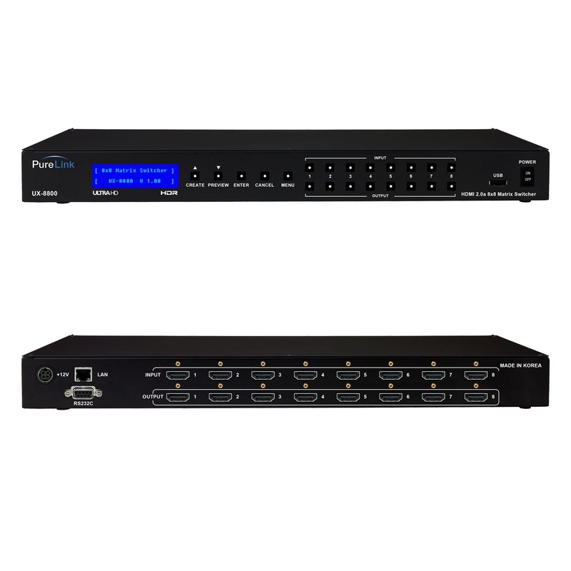 PureLink UX-8800 88 4K HDMI Matrix Switcher w/HDCP 2.2