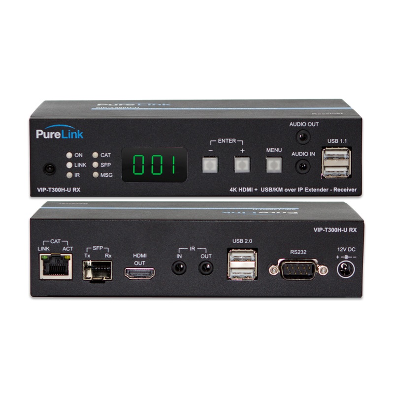 PureLink VIP-T300-D 4K HDMI & USB/KM Over IP Decoder – TAA