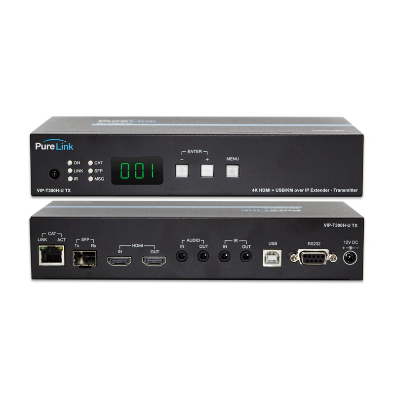 PureLink VIP-T300-E 4K HDMI & USB/KM Over IP Encoder – TAA