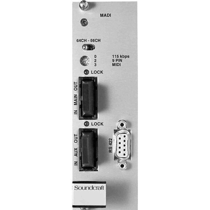 Soundcraft RS2426SP Map of Madi