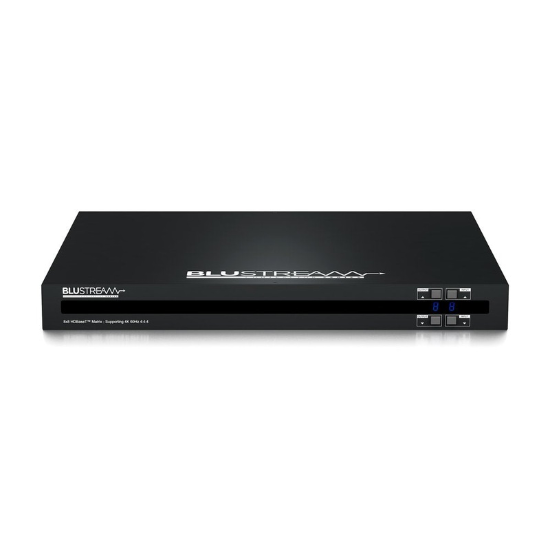 Blustream C88CS 8×8 HDBT Matrix With Downscaling- 70m