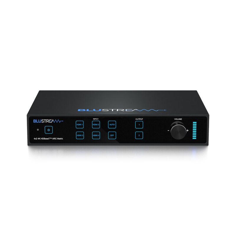 Blustream HMXL42ARC-KIT 4×2 4KHDMI/HDBT Matrix – 70m
