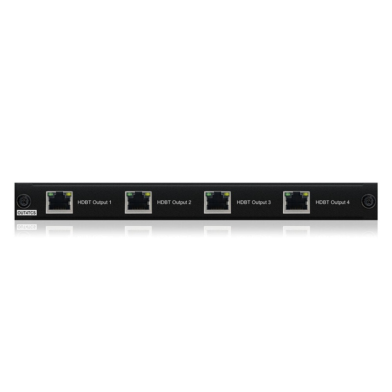 Blustream PRO-OUT4TCS Custom Pro Output Board – 4x HDBT – 70m