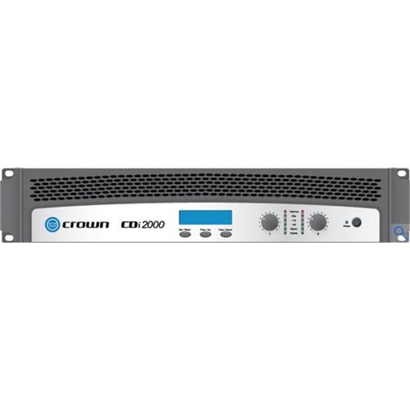 Crown CDI2000 Solid-State 2-Channel Amplifier 800W Per Channel