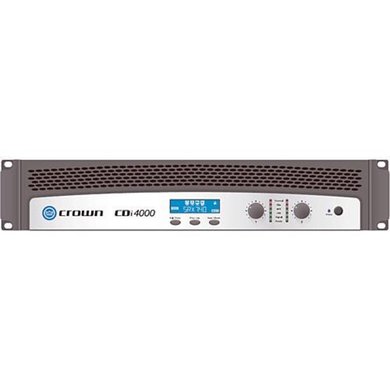 Crown CDI4000 Solid-State 2-Channel Amplifier 1200W Per Channel
