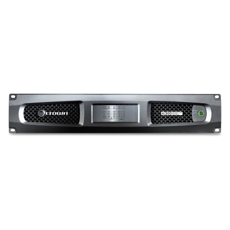 Crown DCI4X300 4 Channel 300W @ 4 Analog Power Amplifier 70V/100V