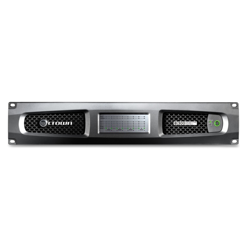 Crown DCI8X300 8 Channel 300W @ 4 Analog Power Amplifier 70V/100V