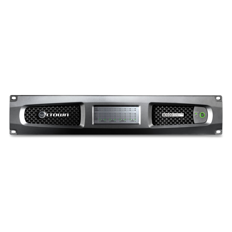 Crown DCI8X600 8 Channel 600W @ 4 Analog Power Amplifier 70V/100V
