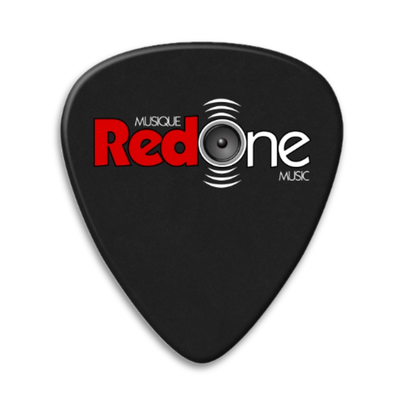 Medium Guitar Pick 1 pcs (Black)