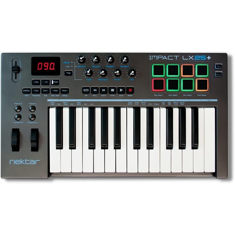 Nektar IMPACT LX25+ 25 Key USB MIDI Controller
