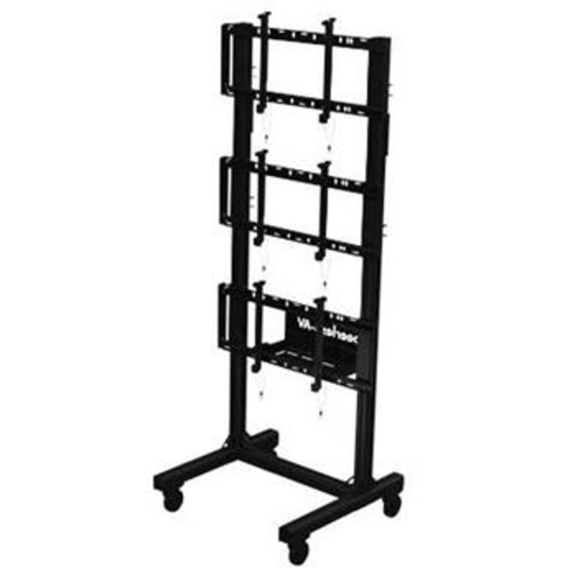 Peerless-AV DS-C560-1X3 Portable Video Wall Cart for 46 to 60″ Displays