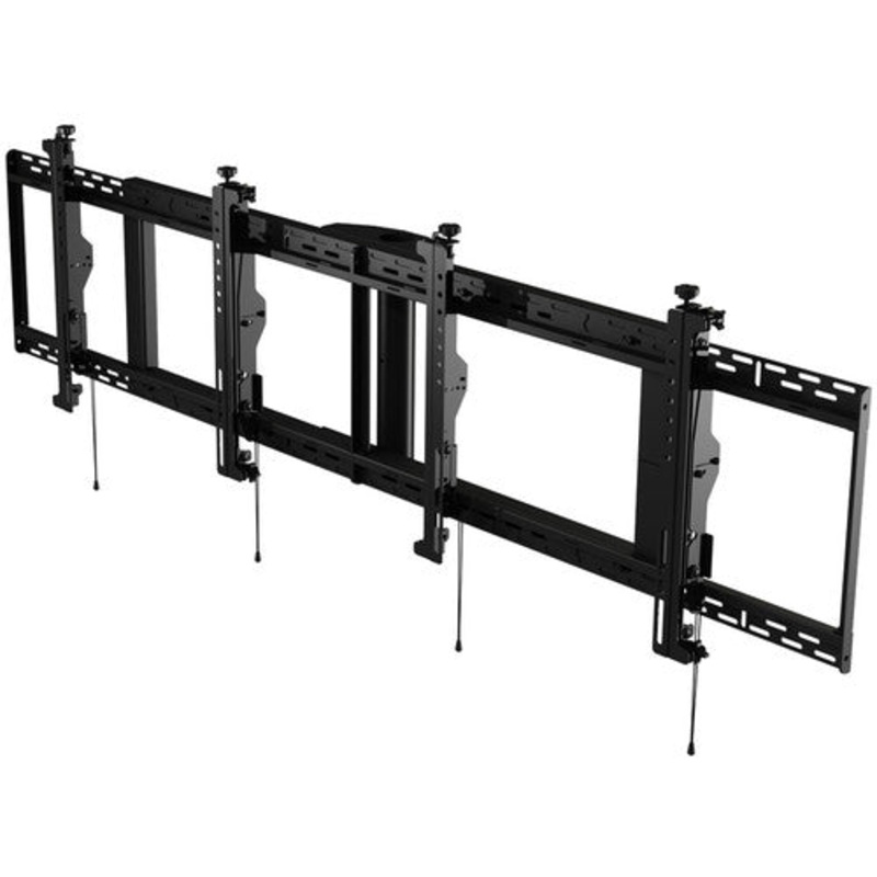 Peerless-AV DS-MBZ942L-2X1 SmartMount Digital Menu Board Ceiling Mount w/8-Point Adjustment for 40 to 42″ Displays (2×1 Configuration)