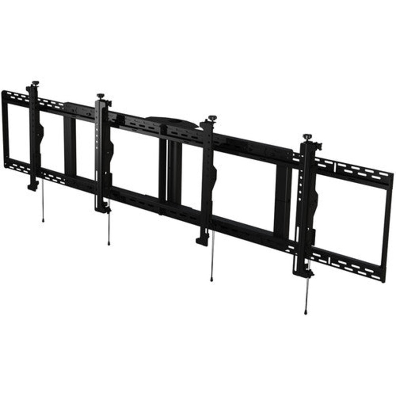Peerless-AV DS-MBZ947L-2X1 SmartMount Digital Menu Board Ceiling Mount w/8-Point Adjustment for 46 to 48″ Displays (2×1 Configuration)
