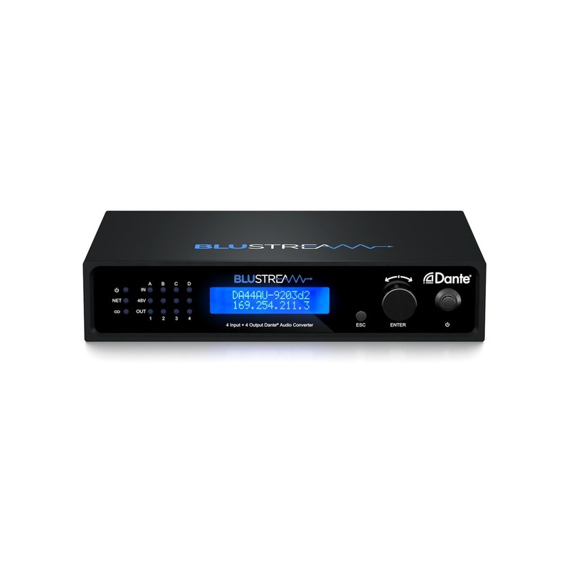 Blustream DA44AU 4×4 Dante Audio Converter