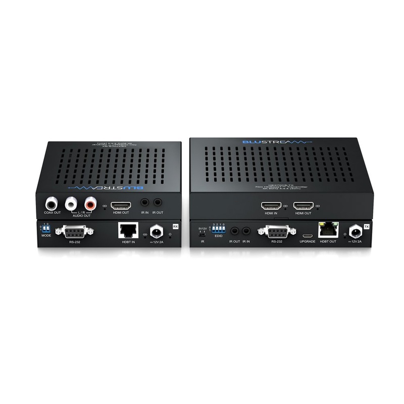 Blustream HEX70CS-KIT HDBT 4k60 Extender Kit With Audio Breakout – 40m