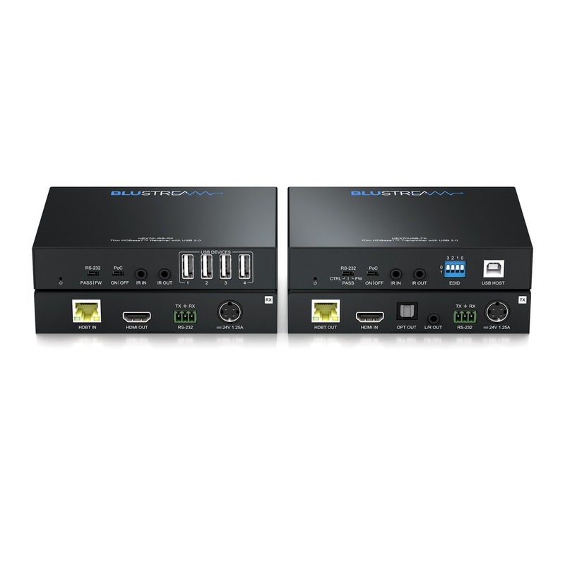 Blustream HEX70USB-KIT HDBT USB Extender Kit – 70m