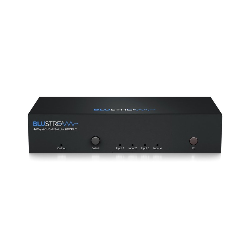 Blustream SW41AB-V2 4×1 HDMI Switch With Audio Breakout