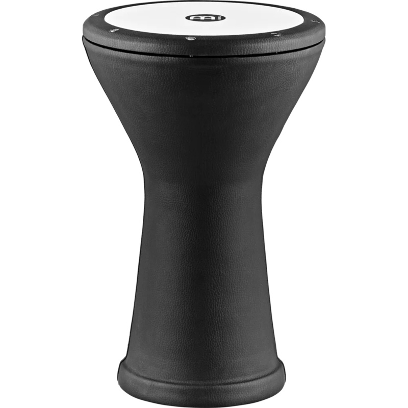 Meinl HE-3200 Aluminum Series Doumbek Bass Leather Covered (Black) – 10″