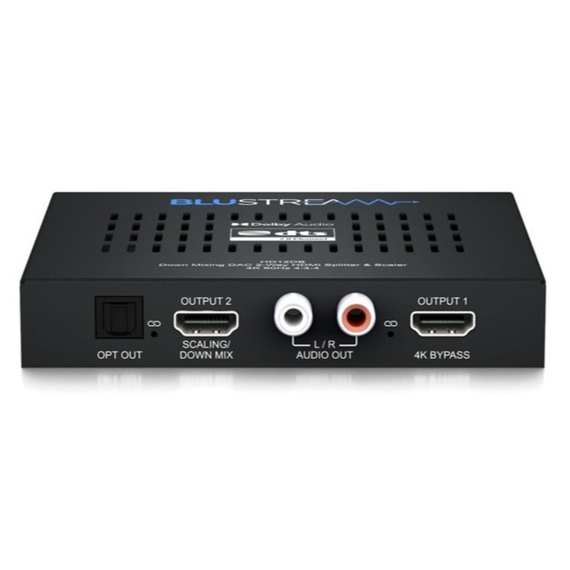 Blustream HD12DB 1×2 4K HDMI Splitter With DTS Down Mixing