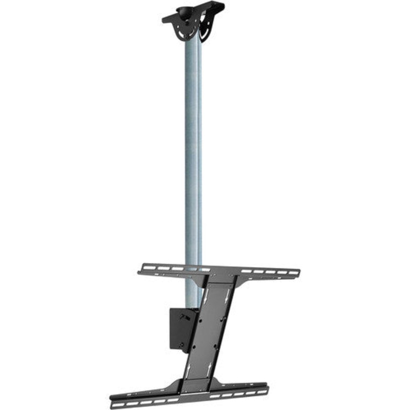 Peerless-AV MOD-FPSKIT150 Modular Series Ceiling Mount Kit for 39 to 75″ Flat-Panel Displays (Chrome)