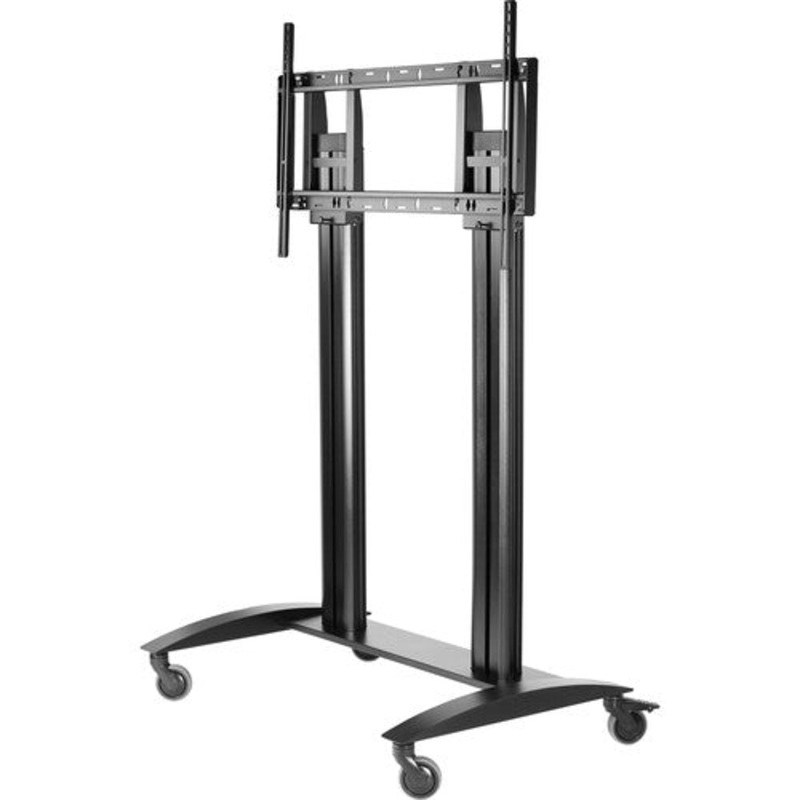 Peerless-AV SR598 SmartMount Flat Panel Cart for 55″ to 98″ Displays (Black)