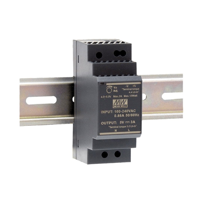 Audac HDR-30-24 AC-DC Ultra Slim DIN Rail Power Supply