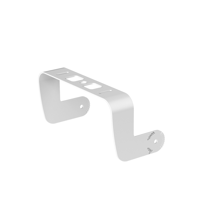 Audac MBK455/W Angled Mounting Bracket Set for ARES5A (White)