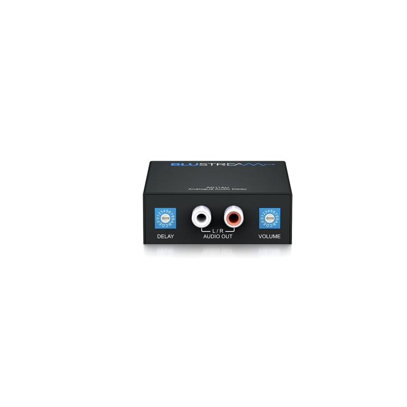 Blustream AD11AU Analogue Audio Delay Processor w/Volume Control