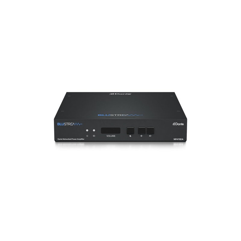 Blustream NPA70DA Dante Networked Amplifier – 2x 35W