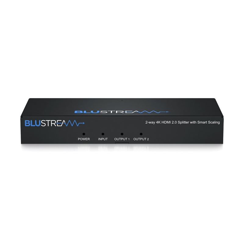 Blustream SP12CS 1×2 HDMI Splitter w/Audio Breakout