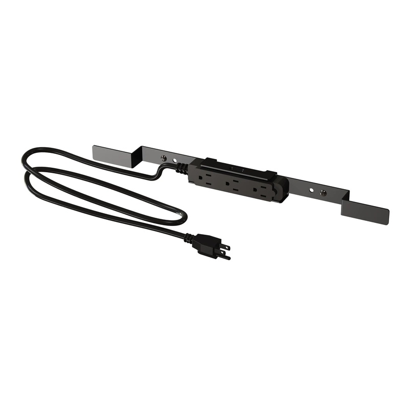 Peerless-AV ACC320 Electrical Outlet Strip w/Cord Wrap – 20′