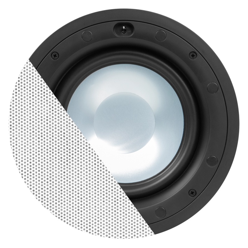 Audac CELO8S High-end Ceiling Subwoofer – 8″ (White)