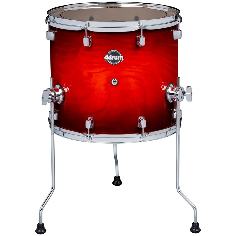 DDrum DIMINION Floor Tom (Red Burst) – 16×18